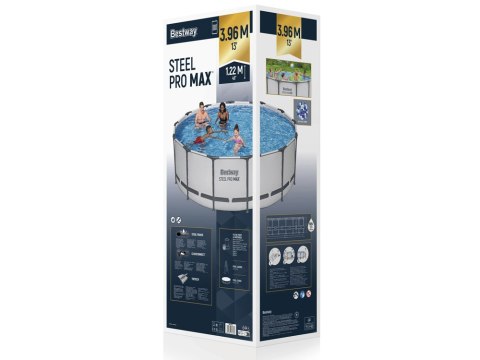 Bestway basen stelażowy 396x122cm 8w1 5618W