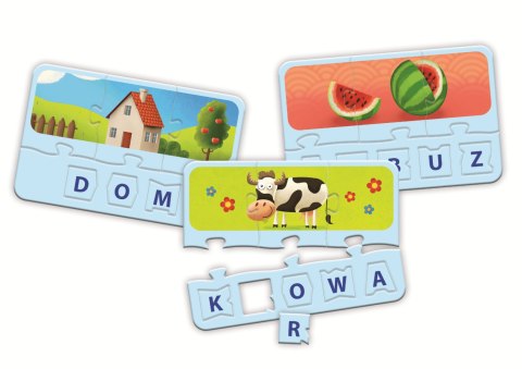 Gra Edukacyjna Tworzymy słowa Mały Odkrywca Trefl 01950 Gra Edukacyjna Tworzymy słowa Mały Odkrywca Trefl 01950