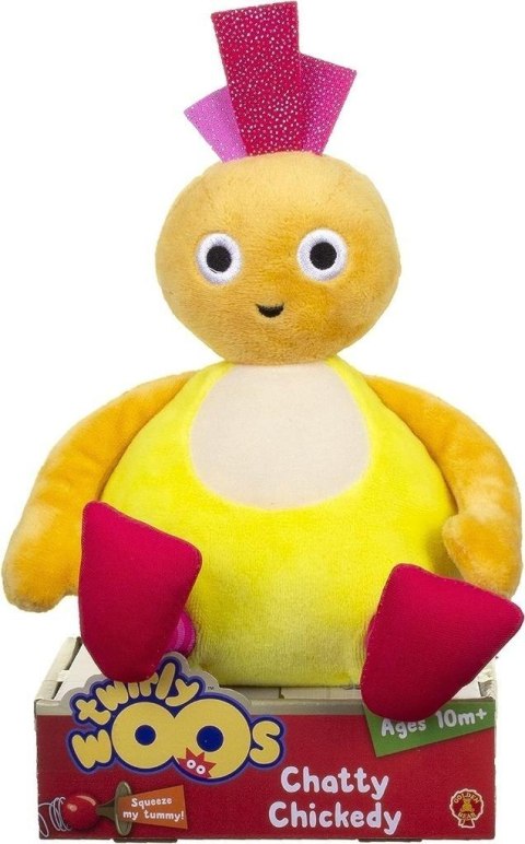 Kręciołki maskotka z dźwiękiem Chickedy Kręciołki maskotka z dźwiękiem Chickedy