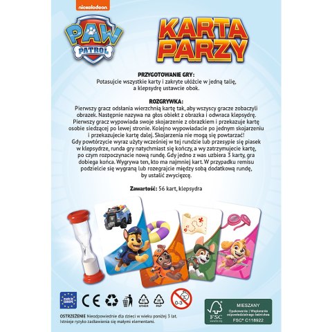 Gra Karta Parzy Psi Patrol Trefl 02691 Gra Karta Parzy Psi Patrol Trefl 02691