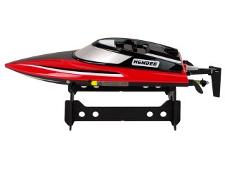 Motorówka R/C Zdalnie Sterowana 2.4G Czerwona 20-25 KM/H