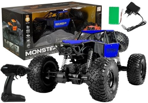 Auto Zdalnie Sterowane Monster Truck na resorach Niebieski Auto Zdalnie Sterowane Monster Truck na resorach Niebieski