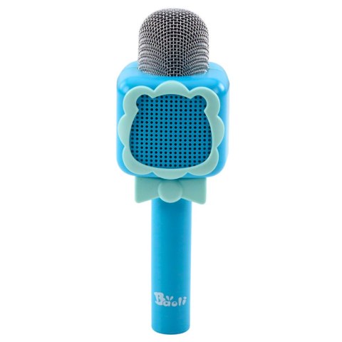 Bezprzewodowy Mikrofon Bluetooth Karaoke Nagrywanie Zmiana Głosu Niebieski Bezprzewodowy Mikrofon Bluetooth Karaoke Nagrywanie Zmiana Głosu Niebieski