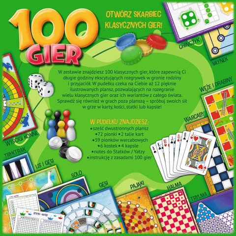 Gra planszowa 100 gier Trefl 02117