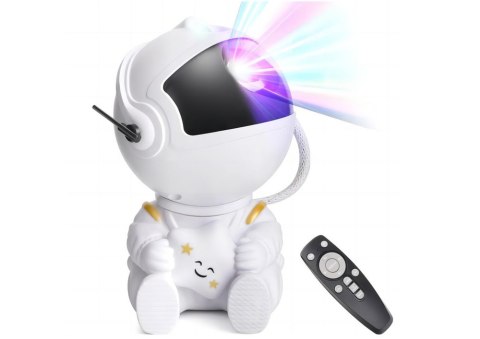 Projektor Astronauta Z Gwiazdą LED USB Pilot Sterujący Projektor Astronauta Z Gwiazdą LED USB Pilot Sterujący
