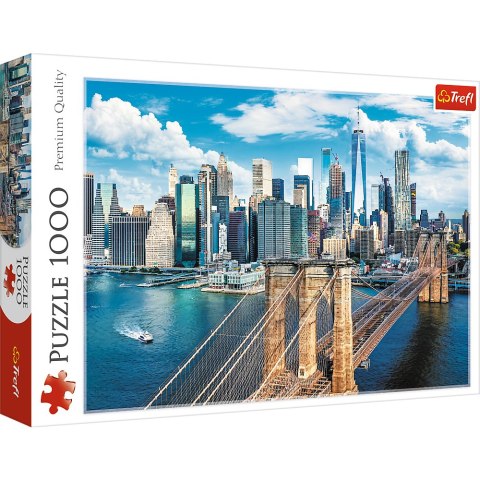 Puzzle - "1000" - Most Brookliński, Nowy Jork, USA Trefl 10725 Puzzle - "1000" - Most Brookliński, Nowy Jork, USA Trefl 10725