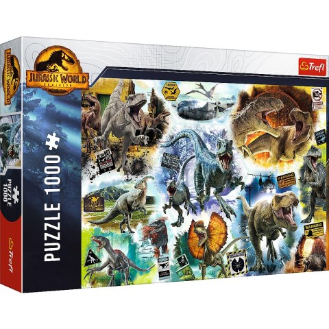 Puzzle - "1000" - Na tropie dinozaurów 10727 Puzzle - "1000" - Na tropie dinozaurów 10727
