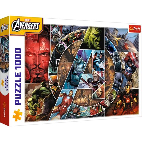 Puzzle - 1000 - Avengers: BohaterowieFSC Mix 70% 10934 Puzzle - 1000 - Avengers: BohaterowieFSC Mix 70% 10934