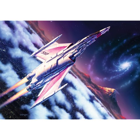 Puzzle - 1000 Premium Plus - Tea Time: Lot w kosmos - Trefl 12075