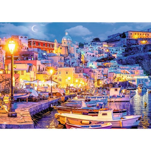 Puzzle - "1000" - Wyspa Procida nocą, Włochy 10794