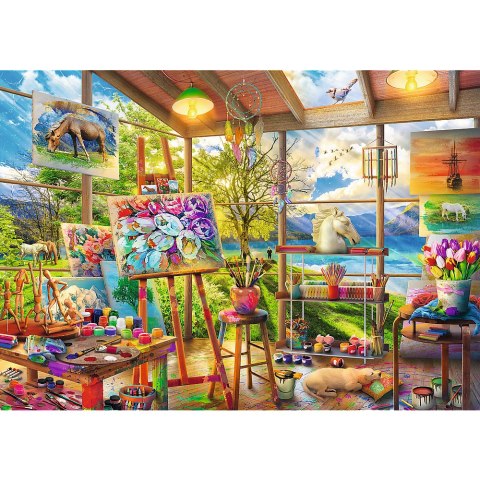 Puzzle - 2x500 - Sztuka malowania FSC Mix 70% 37530 Puzzle - 2x500 - Sztuka malowania FSC Mix 70% 37530