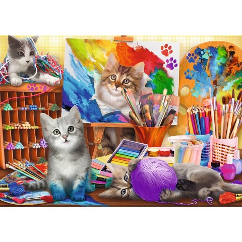 Puzzle - 2x500 - Sztuka malowania FSC Mix 70% 37530 Puzzle - 2x500 - Sztuka malowania FSC Mix 70% 37530