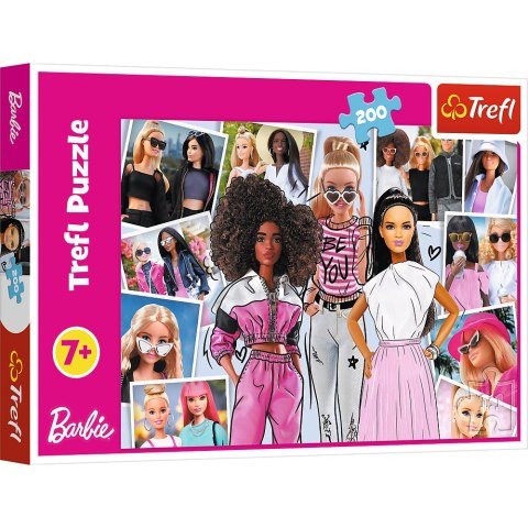 Puzzle - "200" - W świecie Barbie Trefl 13301 Puzzle - "200" - W świecie Barbie Trefl 13301