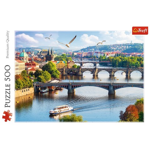 Puzzle 500 el. Praga, Czechy Trefl 37382 Puzzle 500 el. Praga, Czechy Trefl 37382