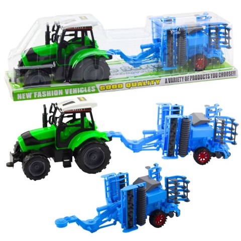 Zestaw Duży Traktor Rolniczy Brona Talerzowa Ruchoma Zestaw Duży Traktor Rolniczy Brona Talerzowa Ruchoma