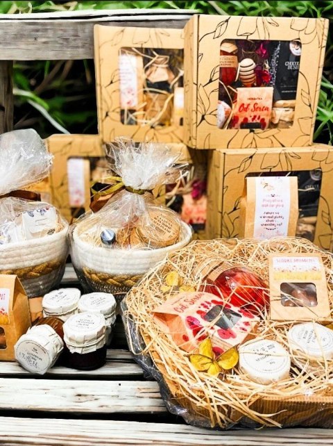 Box prezentowy dla niej Prezent dla kobiety damski mini zestaw Bossy