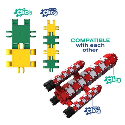 Nano Clics 5w1 - Fantastyczni Konstruktorzy - 250 el.