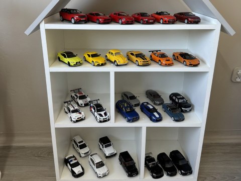 Auto metalowe sportowy model BMW M3 DTM skala 1:32 dźwięki światła ZA4608