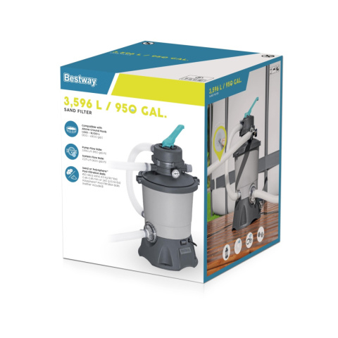 Bestway Pompa piaskowa do basenu 3028 L/h 58515