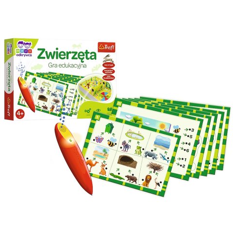 Gra dla dzieci Zwierzęta Magiczny ołówek Trefl 02111