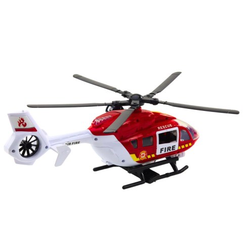 Helikopter Straży Pożarnej Hak Nosze Światła Dźwięki 1:14