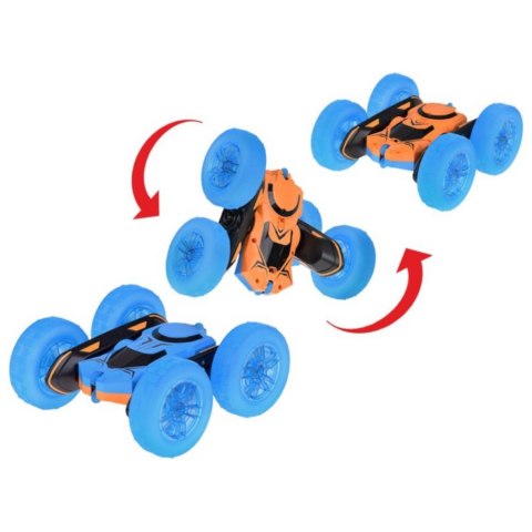 Samochód Kaskaderski Auto Zdalnie Sterowane RC 360° Niebieski