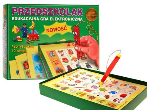 Edukacyjna Gra elektroniczna PRZEDSZKOLAK GR0163 Edukacyjna Gra elektroniczna PRZEDSZKOLAK GR0163