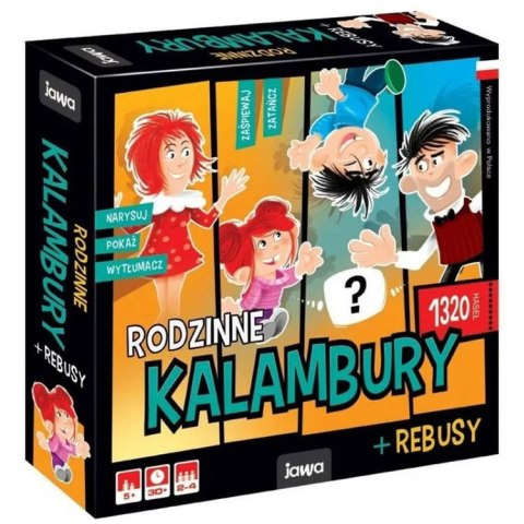 Jawa Gra Rodzinne Kalambury i Rebusy GR0544 Jawa Gra Rodzinne Kalambury i Rebusy GR0544