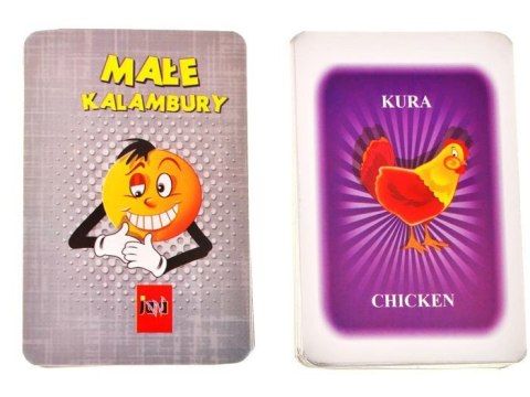 Jawa Gra towarzyska MAŁE KALAMBURY - 110 haseł polsko-angielskich GR0245 Jawa Gra towarzyska MAŁE KALAMBURY - 110 haseł polsko-angielskich GR0245