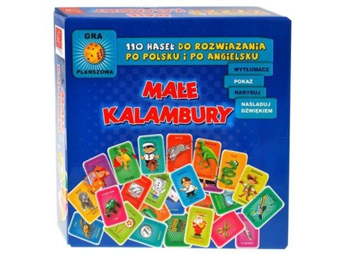 Jawa Gra towarzyska MAŁE KALAMBURY - 110 haseł polsko-angielskich GR0245 Jawa Gra towarzyska MAŁE KALAMBURY - 110 haseł polsko-angielskich GR0245