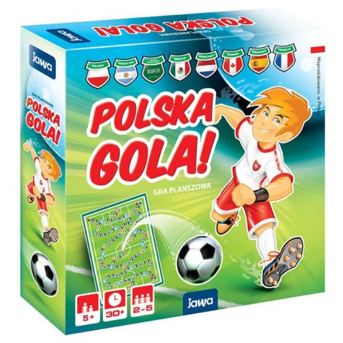Jawa Przygodowa gra planszowa Polska GOLA! Piłka nożna GR0553 Jawa Przygodowa gra planszowa Polska GOLA! Piłka nożna GR0553