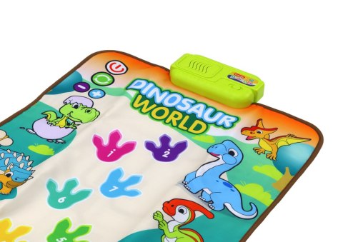 Mata Taneczna Edukacyjna Interaktywna Dinozaury Światła Dźwięki Mata Taneczna Edukacyjna Interaktywna Dinozaury Światła Dźwięki