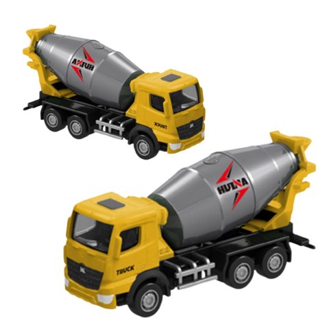 Betoniarka Metalowa Model Kolekcjonerski Huina Żółta 1:80 Betoniarka Metalowa Model Kolekcjonerski Huina Żółta 1:80