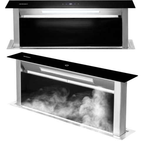 Okap kuchenny blatowy 90cm czarny BT-290 Okap kuchenny blatowy 90cm czarny BT-290