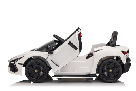 Pojazd na akumulator dla dziecka Lamborghini Revuelto Białe 4x4