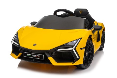 Auto na akumulator Lamborghini Revuelto 4x4 Żółty