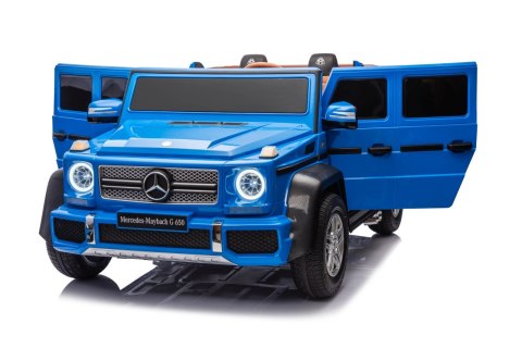 Pojazd Mercedes Benz MAYBACH G650 STRONG Niebieski Pojazd Mercedes Benz MAYBACH G650 STRONG Niebieski