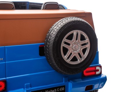 Pojazd Mercedes Benz MAYBACH G650 STRONG Niebieski Pojazd Mercedes Benz MAYBACH G650 STRONG Niebieski