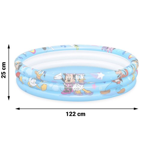 Basen dmuchany Mickey i Przyjaciele 122 x 25 cm Bestway 91007 Basen dmuchany Mickey i Przyjaciele 122 x 25 cm Bestway 91007