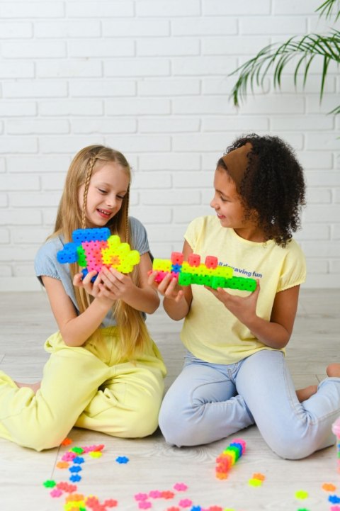 Klocki konstrukcyjne Meli Neon Basic Edu - 1200 el.