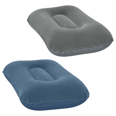 Poduszka dmuchana welurowa 42 x 26 cm Bestway 67121 granatowy Poduszka dmuchana welurowa 42 x 26 cm Bestway 67121 granatowy