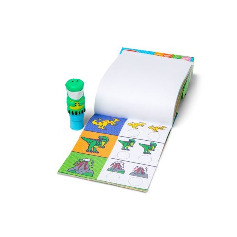 Sticker Wow - Książeczka i stempelek z naklejkami - Dinozaur Sticker Wow - Książeczka i stempelek z naklejkami - Dinozaur