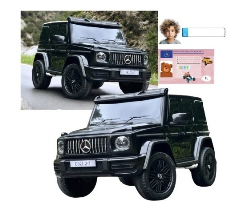 Dwuosobowy Pojazd Mercedes Benz G63 AMG XXL Czarny