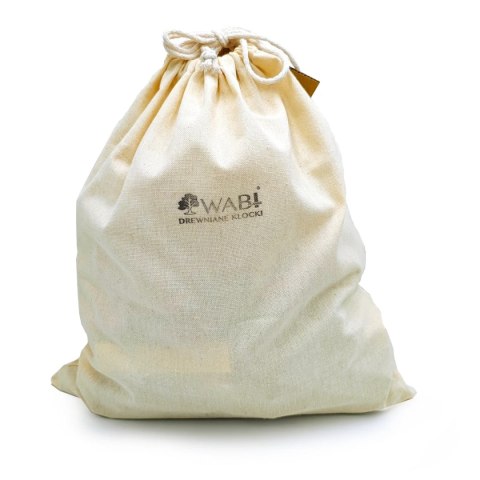 Klocki drewniane WABI Planks 200 el. 12 cm - zestaw 3+