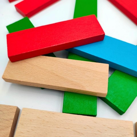 Klocki drewniane WABI Planks 8 cm - 200 szt.