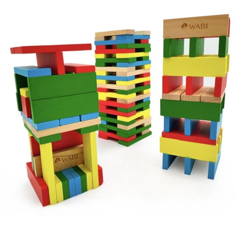 Klocki drewniane WABI Planks 8 cm - 200 szt.