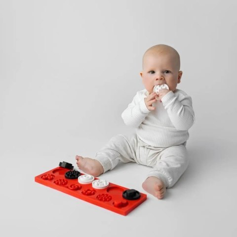 Puzzle kontrastowe - sensoryczne kółeczka XL