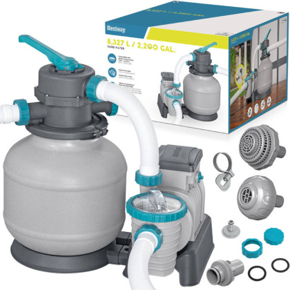 Bestway Pompa piaskowa do basenu 8327 l/h 58499