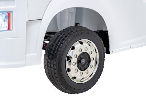 Scania R-SERIE Biały 4x4 – Auto na Akumulator dla Dzieci do 40 kg | Realistyczna Ciężarówka Elektryczna