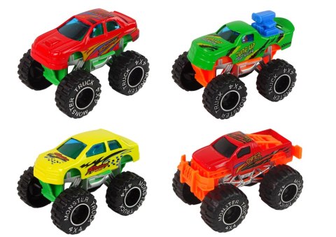 Zestaw Pojazdów Auta Monster Truck Różne Kolory 9 szt. Zestaw Pojazdów Auta Monster Truck Różne Kolory 9 szt.